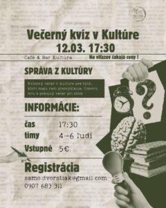 Vecerny kviz