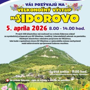 Velkonocny vystup na Sidorovo