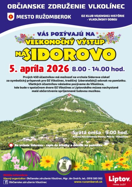 Velkonocny vystup na Sidorovo