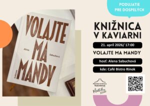knižnica_v_kaviarni_21.apríl_poster