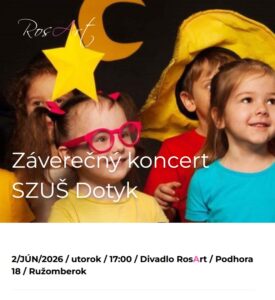 Zaverecny koncert Dotyk