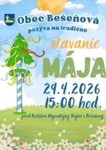 Stavanie maja Besenova