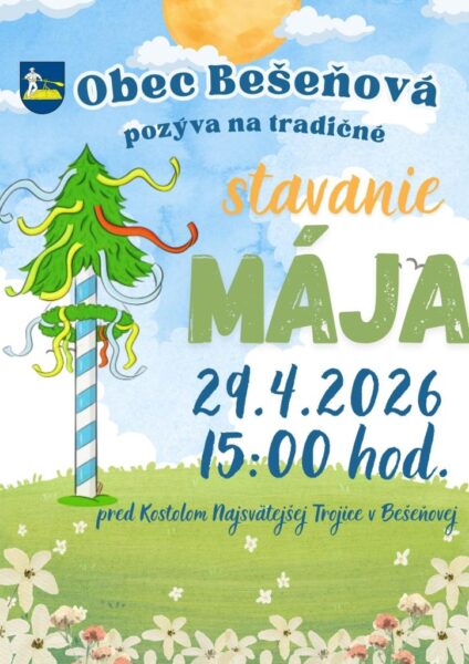 Stavanie maja Besenova