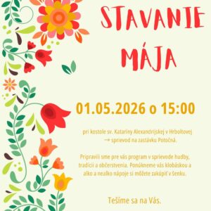 Stavanie maja Hrboltova