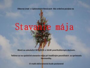 Stavanie maja Revuce