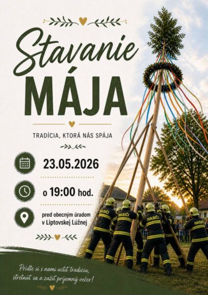 Stavanie maja Luzna