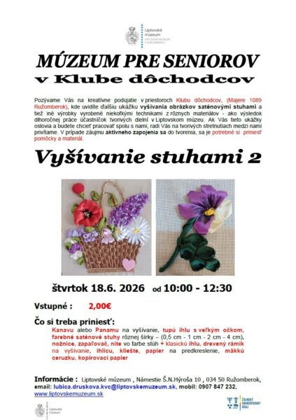 Vysivanie stuhami 2