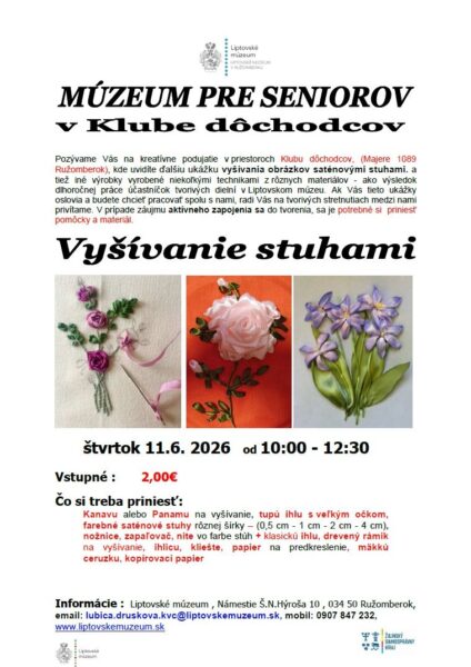 Vysivanie stuhami