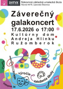 Zaverecny galakoncert Dotyk