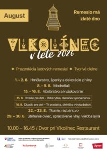 Vlkolinec v lete august 2026