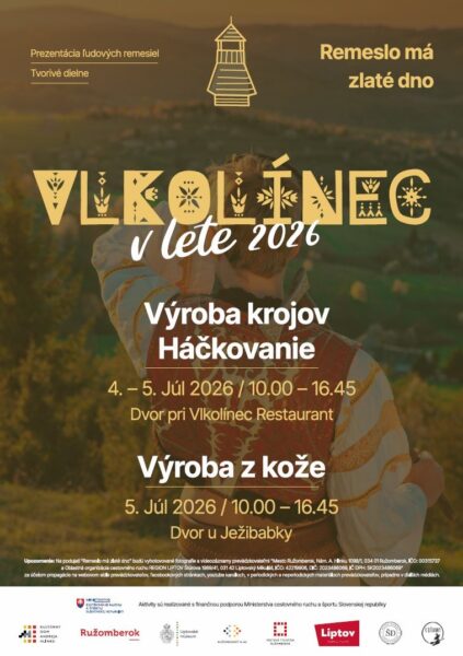 Vlkolinec v lete jul 2026a