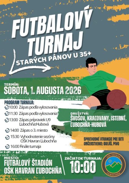 Futbalovy turnaj starych panov