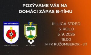 Ruzomberok B - Filakovo