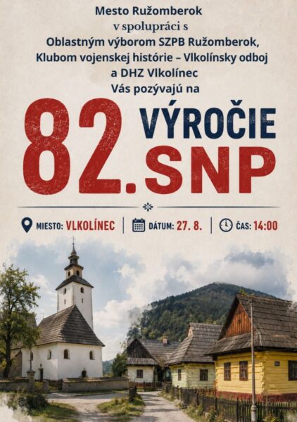 82. vyrocie SNP Vlkolinec