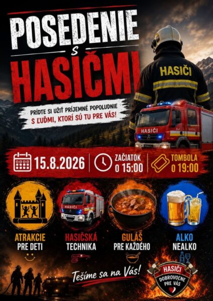 Popoludnie s hasicmi Lubochna