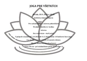 Joga pre vsetkych