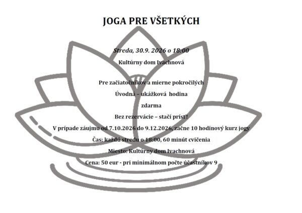 Joga pre vsetkych