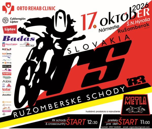 Ruzomberske schody 2026