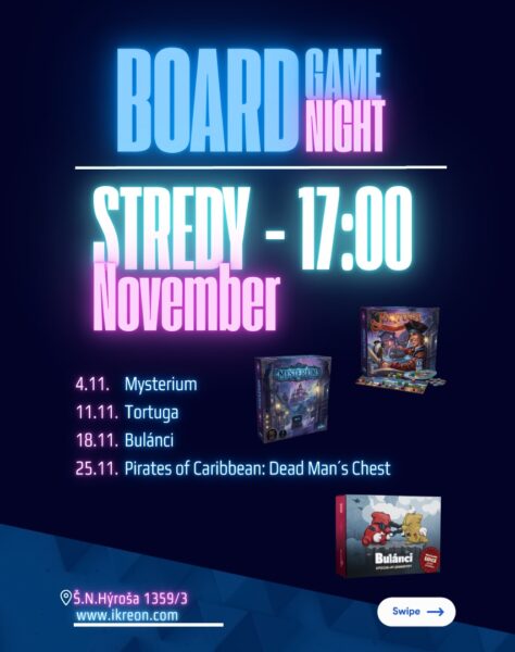 Board Game Night november 2026