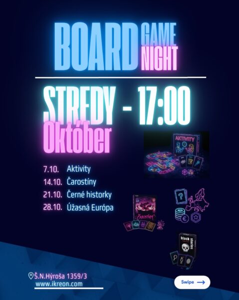 Board Game Night oktober 2026