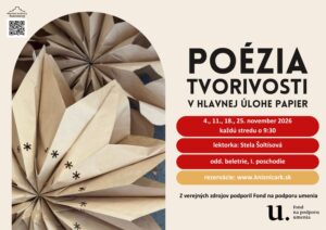 Poezia tvorivosti papier