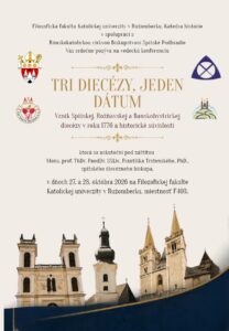 Tri diecezy jeden datum